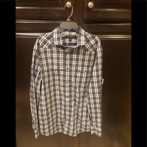 GUC plaid Banana Republic button up shirt